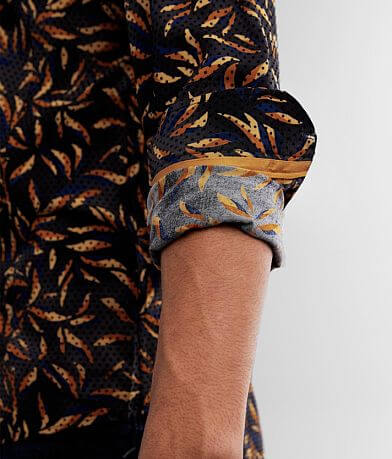 Eight X Flocked Polka Dot Shirt misc detail 1 view