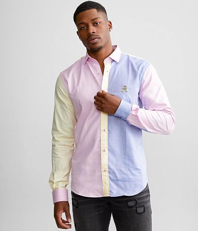 Eight X FROG Color Block Shirt FULL_LEFT_SIDE