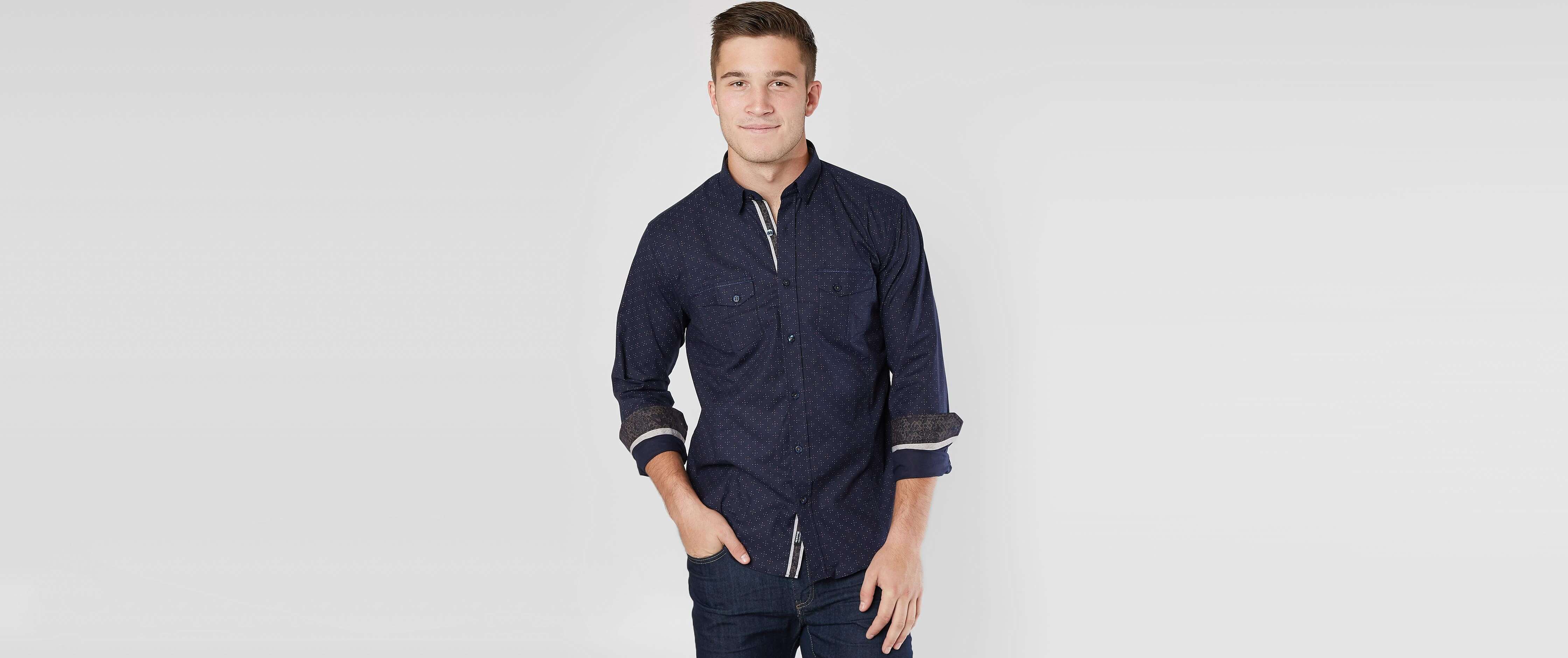 Eight X Printed Stretch Shirt