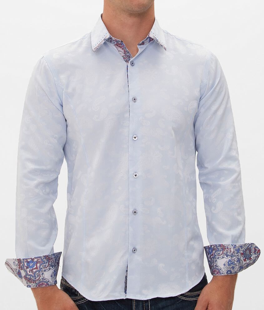 Eight X Paisley Print Shirt front view