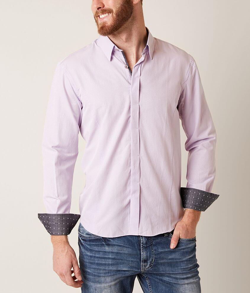 Eight X Textured Shirt front view