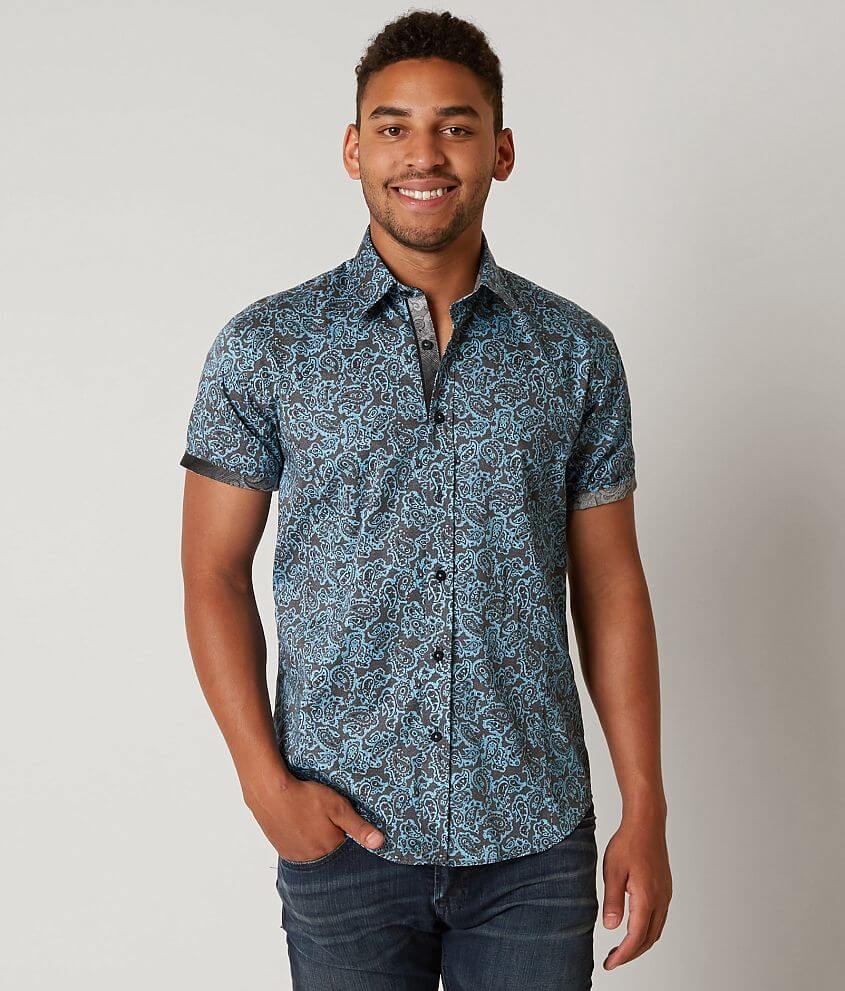Eight X Paisley Shirt front view