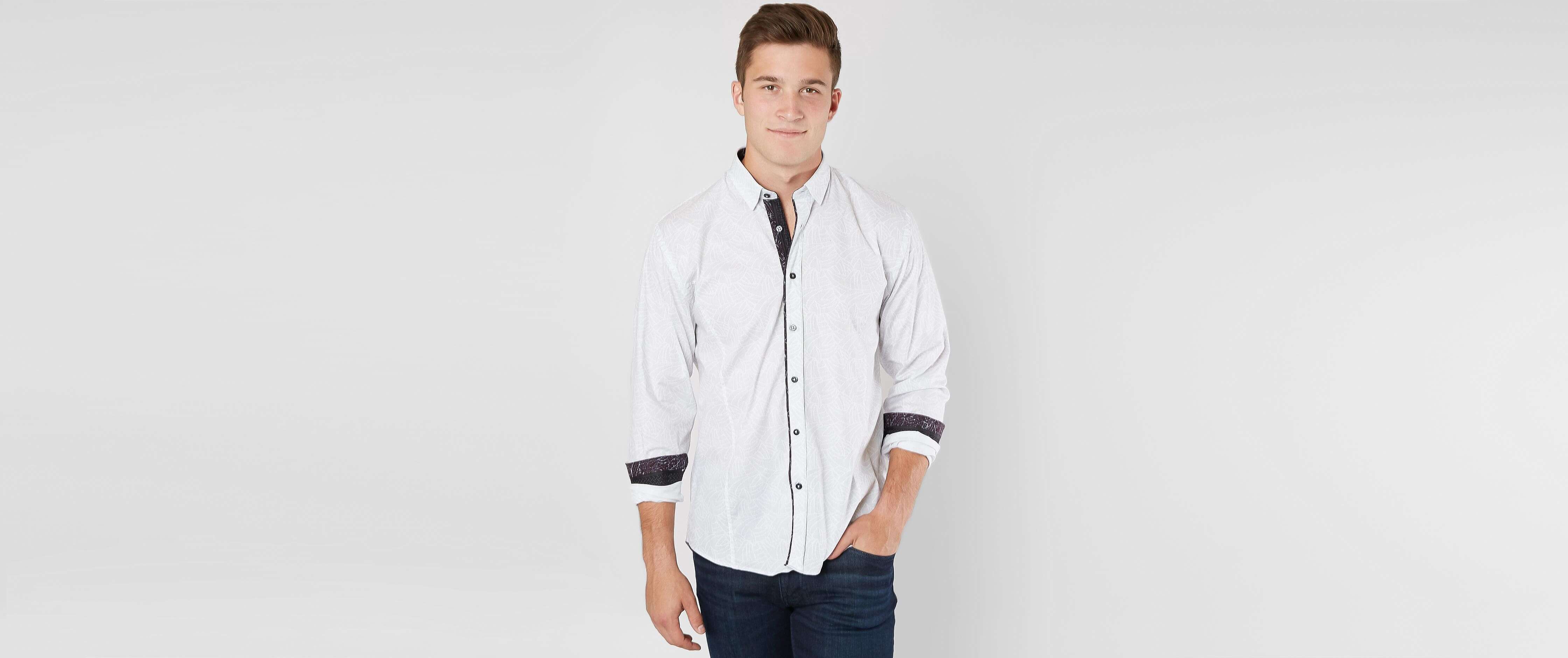 Eight X Printed Stretch Shirt