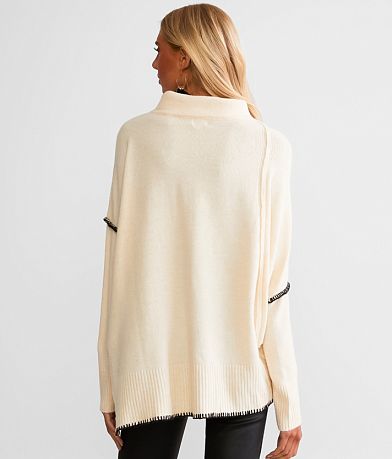BKE Oversized Tunic Sweater BACK