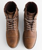 Buckle Outpost Makers Boot Mens 9 Bradley Brown Leather Ankle Lace Up Zip Vintage Buckle Outpost Makers Boot Mens 9 Bradley Brown  main image 4