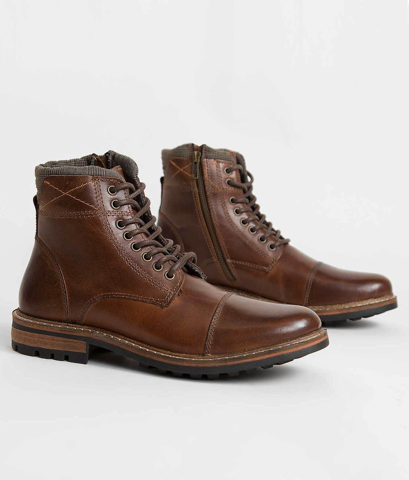 Crevo Camden Boot Men s Shoes in Chestnut Buckle