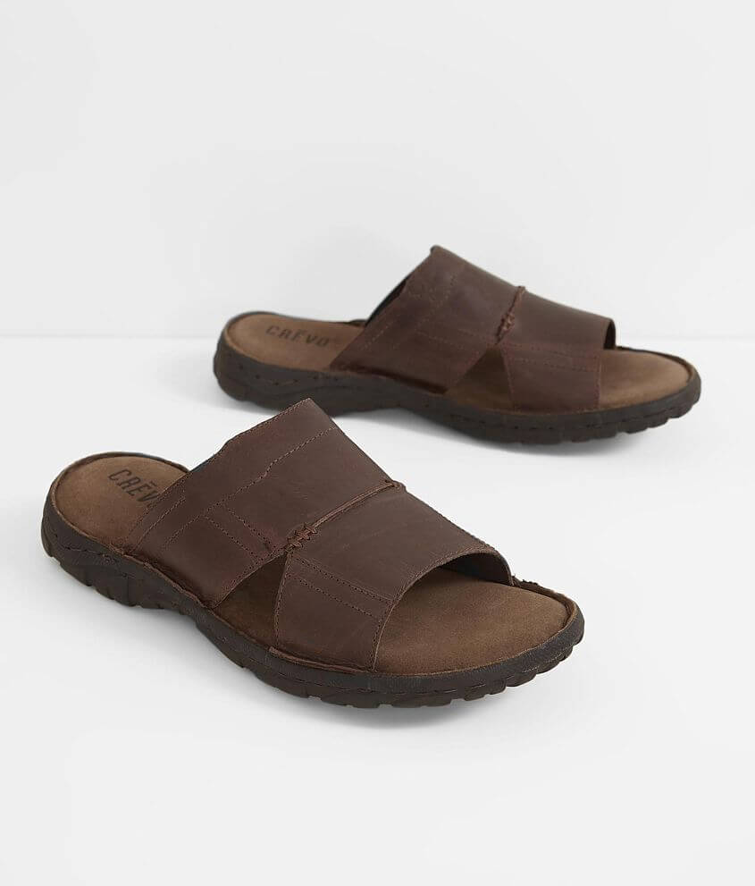 Crevo Pismo Leather Sandal front view