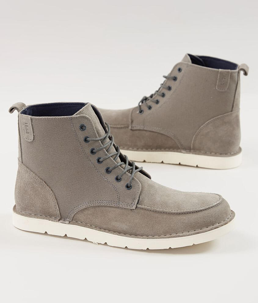 Crevo Roe Leather Boot - Men's Shoes in Gray | Buckle