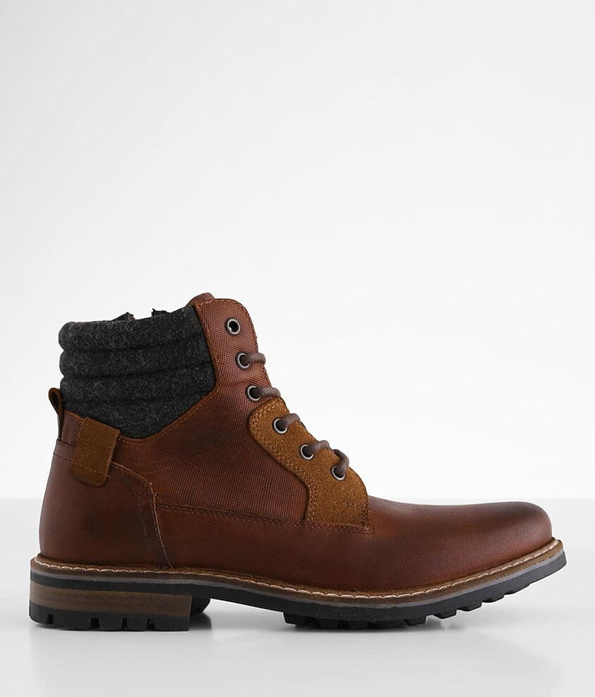 Crevo Darnell Leather Boot - Men's Shoes in Chestnut | Buckle