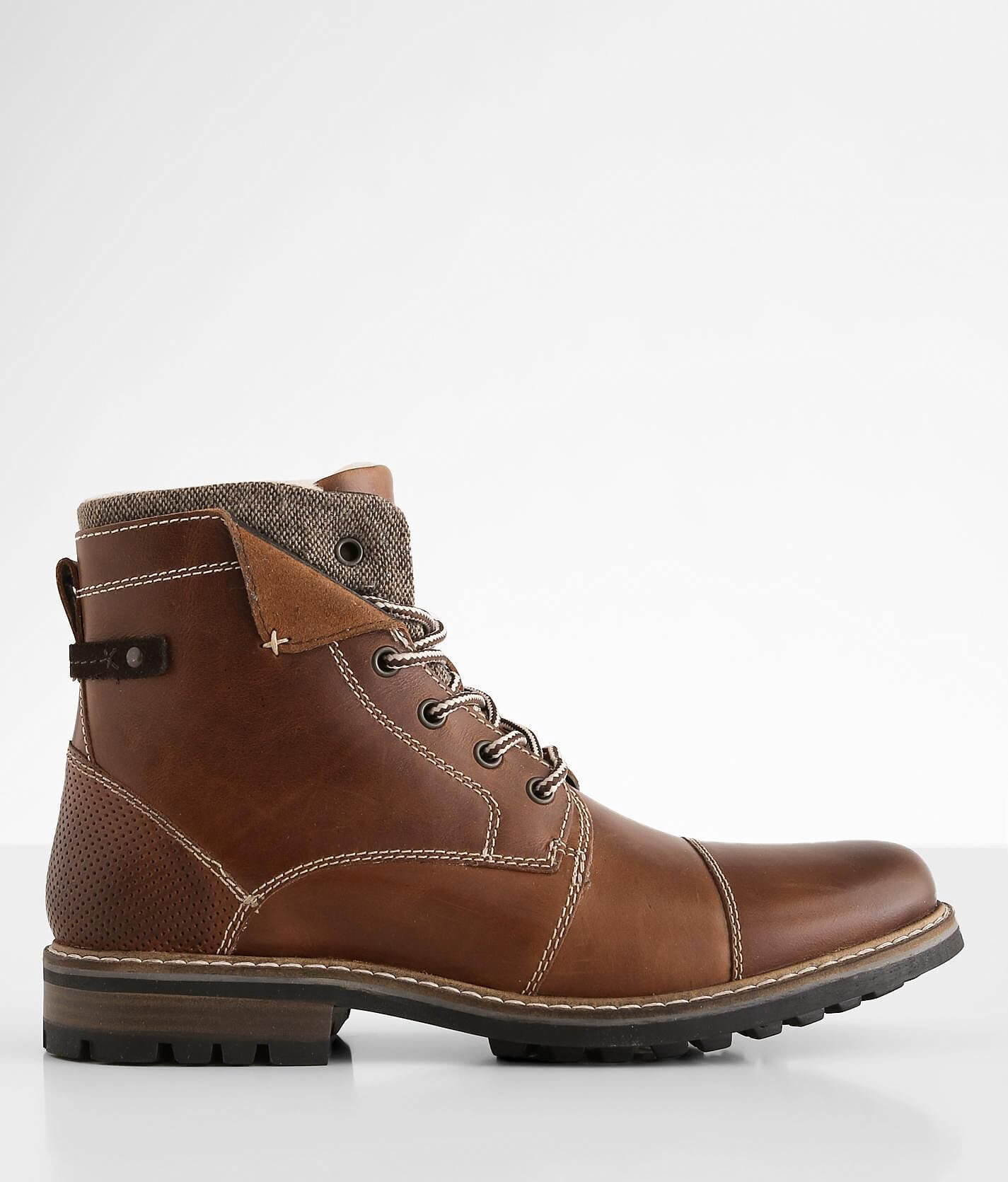 NEW BUCKLE OUTPOST MAKERS CHESTNUT LEATHER EVERET BOOTS SZ 9 Outpost Makers Haiden Leather Chelsea Boot - Men main image 2