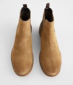 Outpost Makers Men’s Tan Suede “Ryan Leather Boots” Outpost Makers Ryan Leather Boot at Hamilton Place in  main image 2