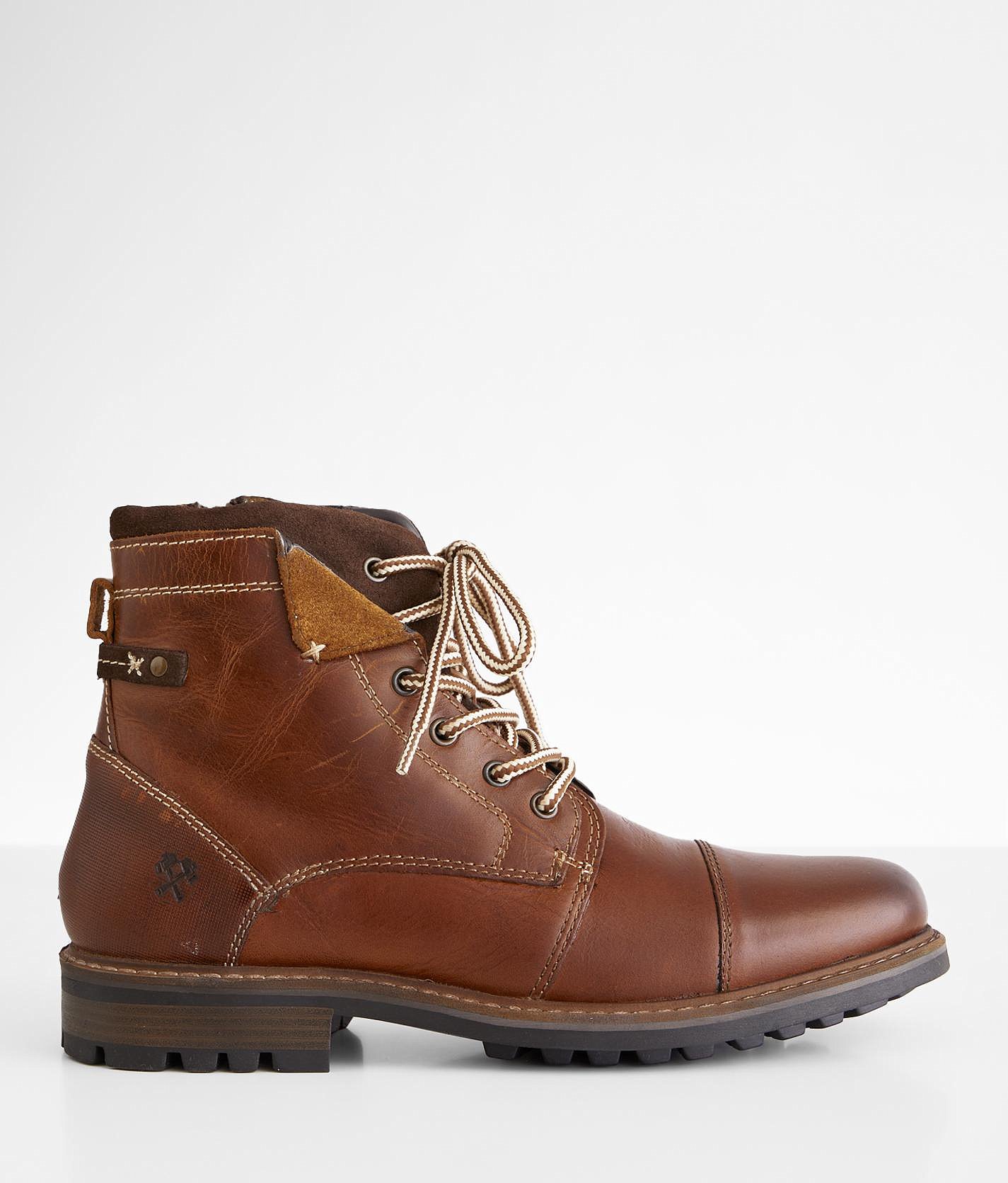 BUCKLE OUTPOST MAKERS BLACK LEATHER EVERET BOOTS SIZE 10.5 1e06013b919e2b2a4e695fe733a34d  main image 3