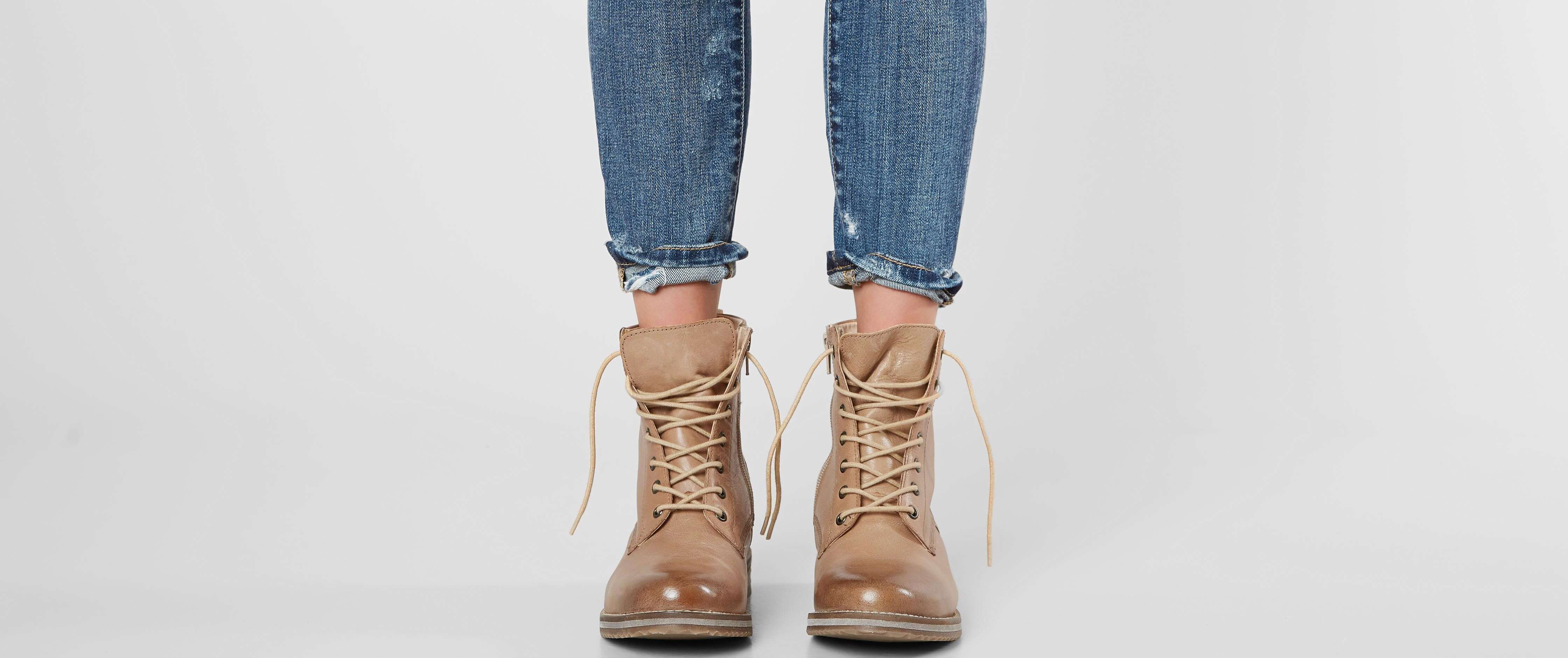 leather lace up boots womens