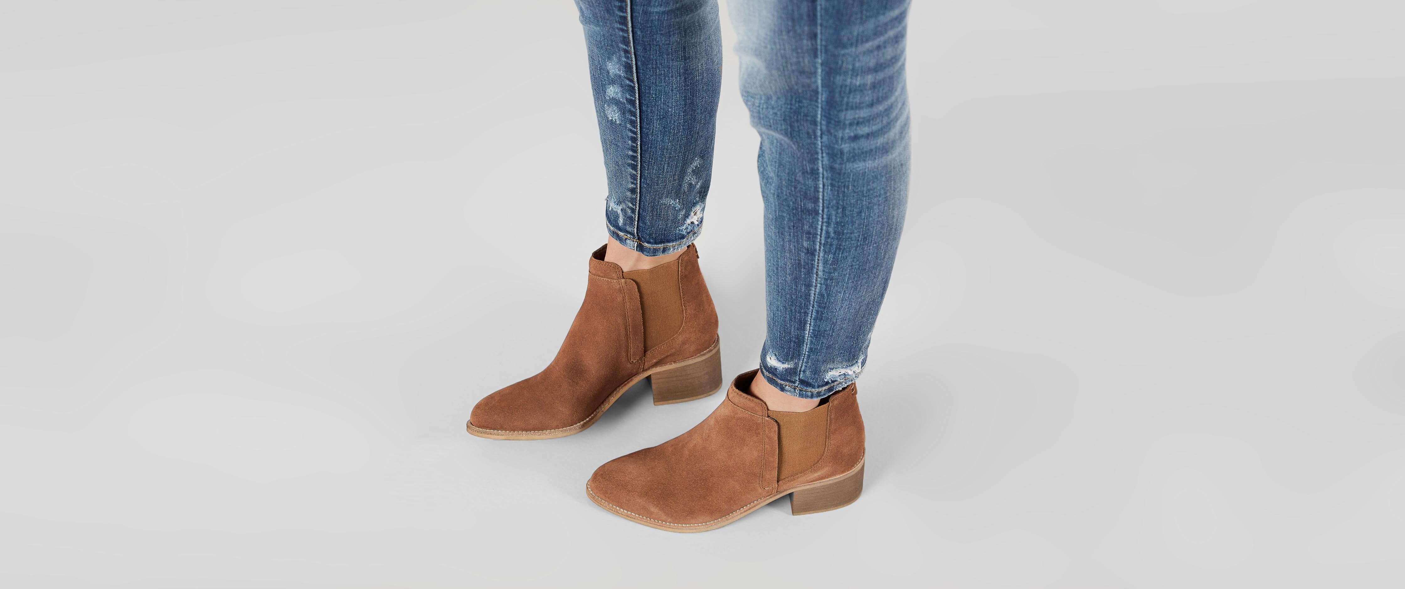 chestnut chelsea boots womens