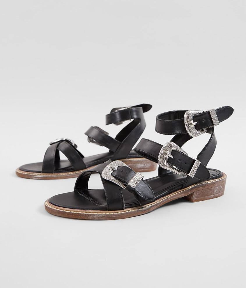 Crevo Leather Sandal front view