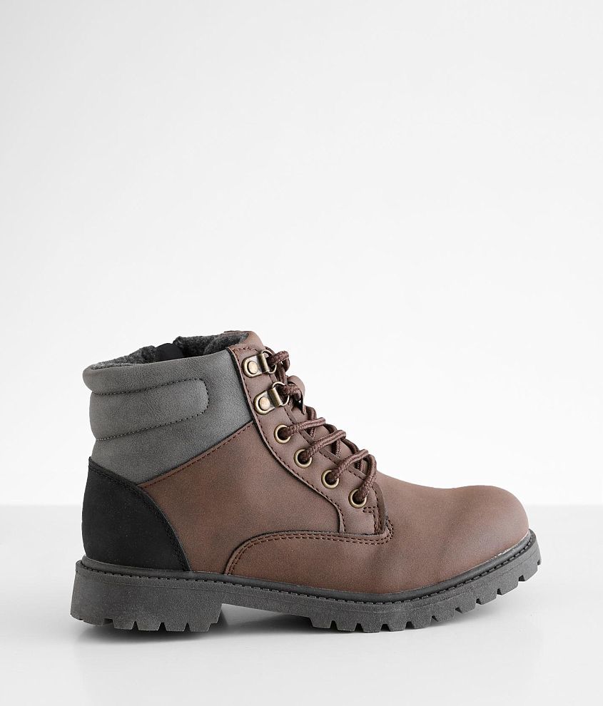 Boys - Crevo Brodie Boot - Boy's Shoes in Brown | Buckle