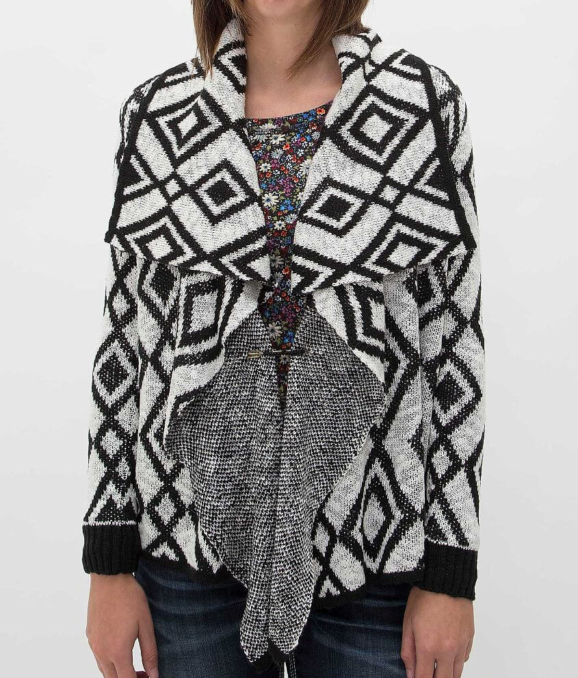 Element Moonstone Wrap Cardigan Sweater front view