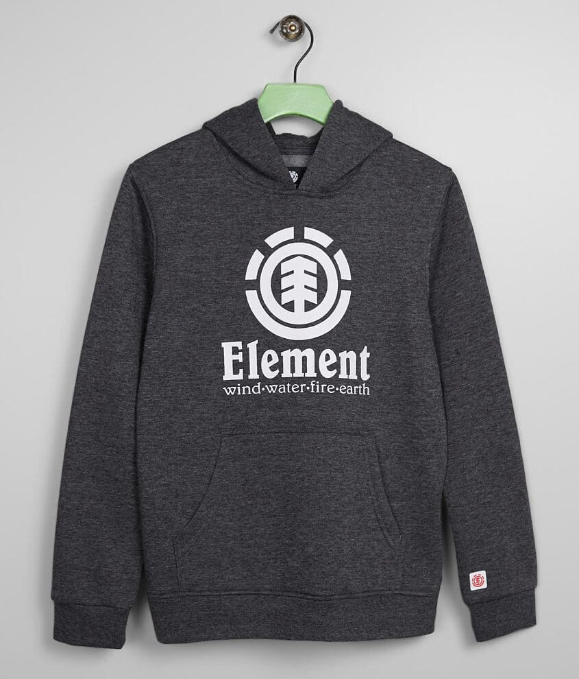 Boys - Element Vertical Hooded Sweatshirt front view