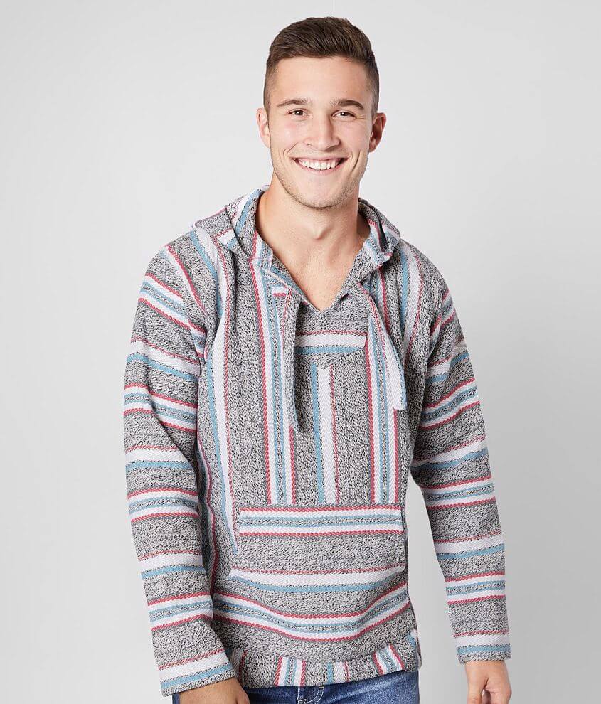 Senor Lopez Nunca Perfecta Striped Hoodie - Men's Sweatshirts in ...