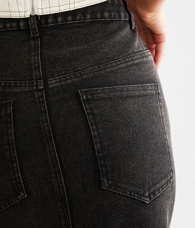 Emory Park Denim Maxi Skirt BACK_POCKET