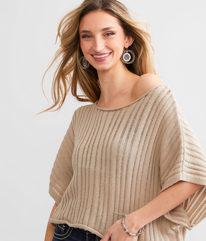 Emory Park Dolman Cropped Sweater