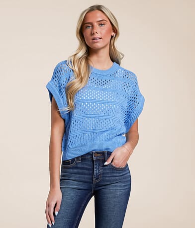Willow & Root Dolman Knit Sweater front view