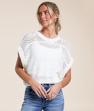 Willow & Root Dolman Knit Sweater front view