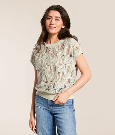 Daytrip Crochet Top front view