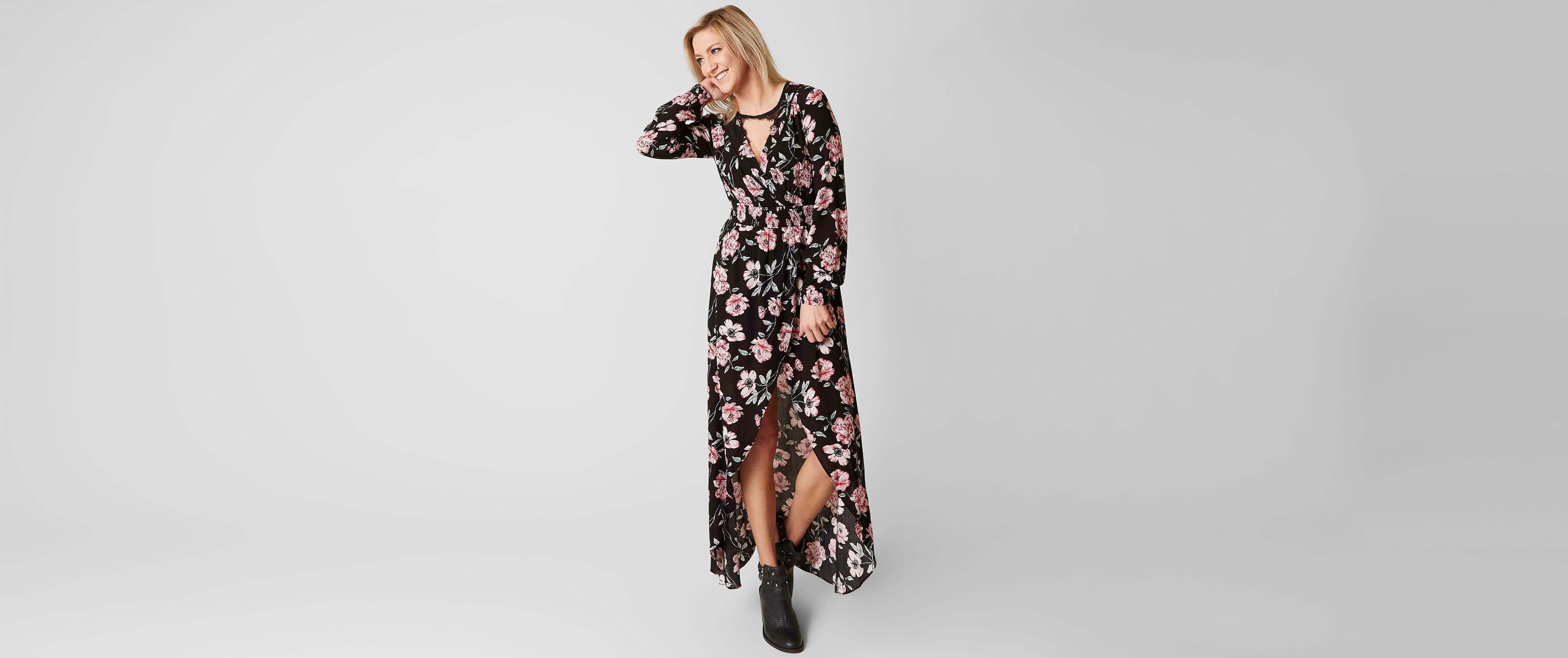 maxi romper dress floral Holiday in a Different Way: Floral Maxi Romper Dress