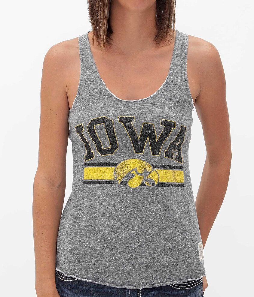 Distant Replays Iowa Hawkeyes Tank Top front view
