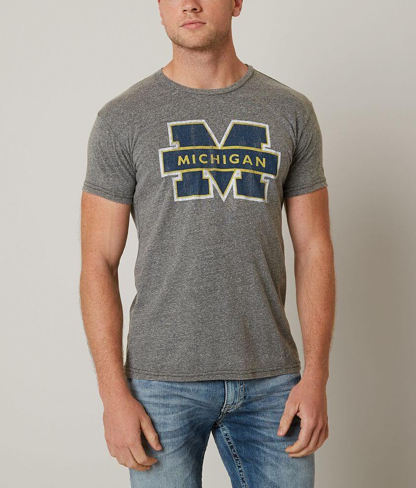 Distant Replays Michigan Wolverines T-Shirt front view