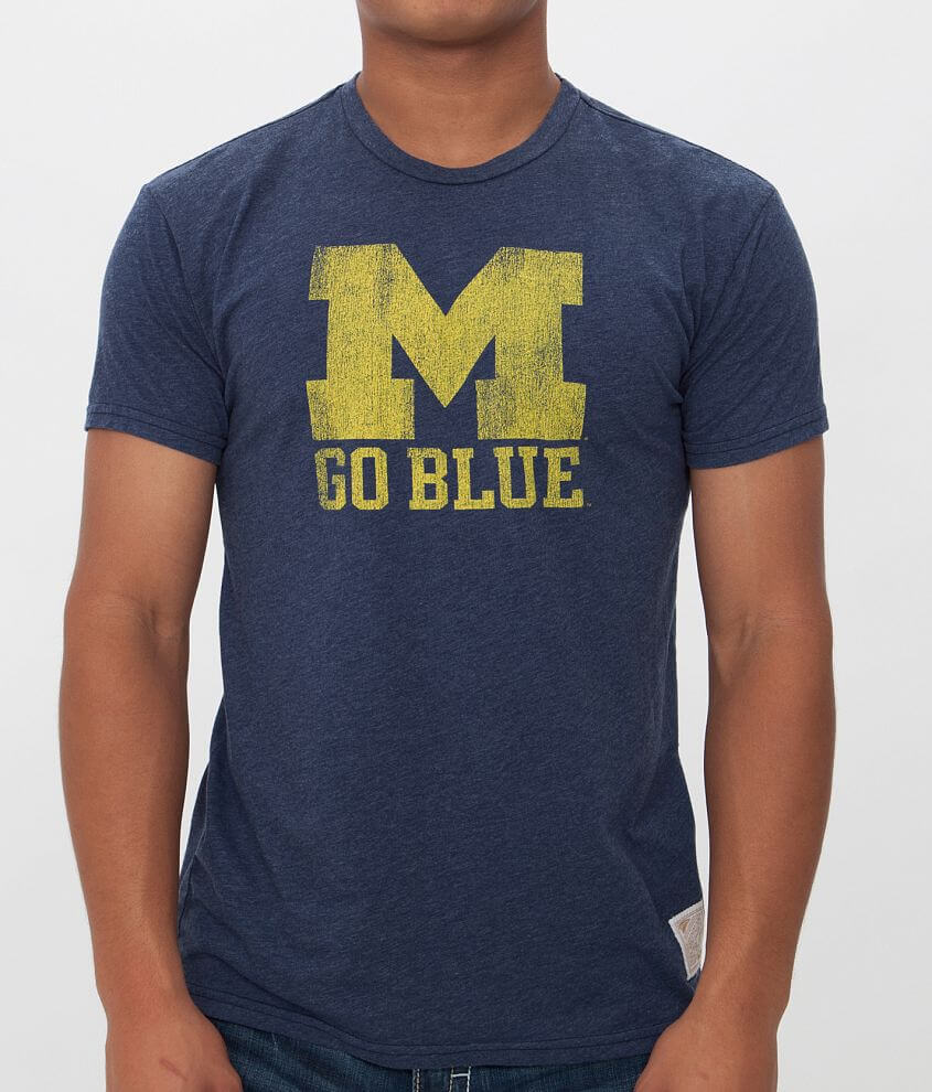 Distant Replays Michigan Wolverines T-Shirt front view