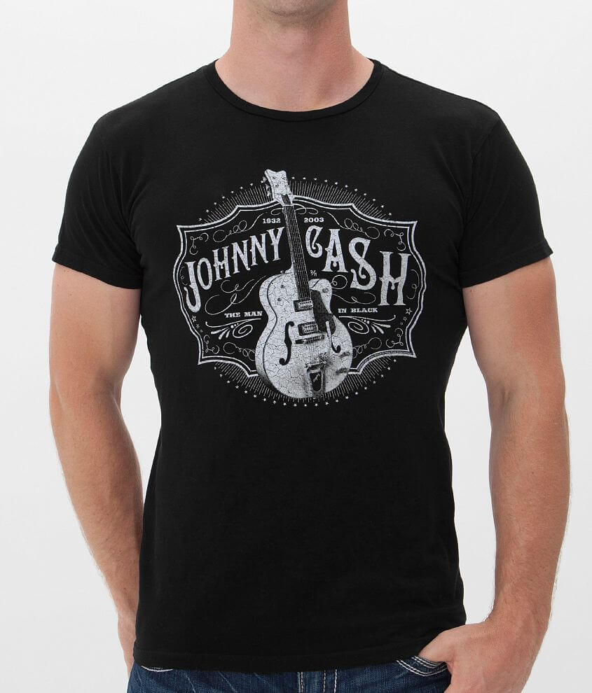 Archive by Retro Brand Johnny Cash T-Shirt front view