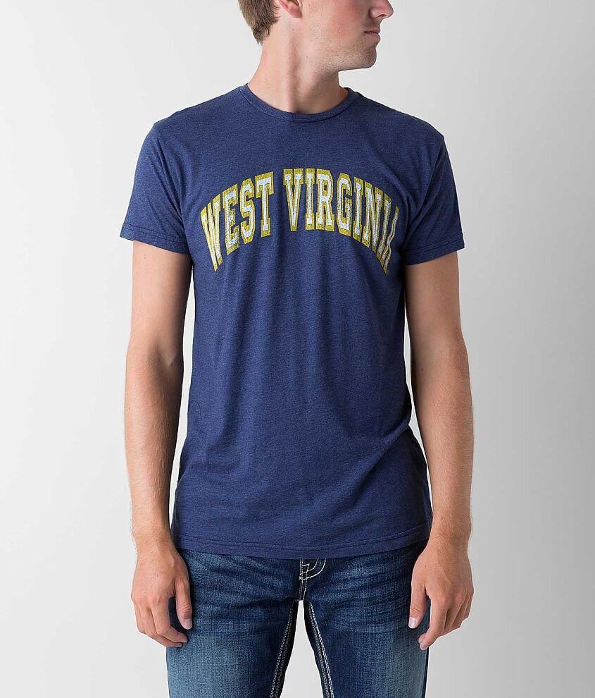 Distant Replays West Virginia Mountaineers T-Shirt front view