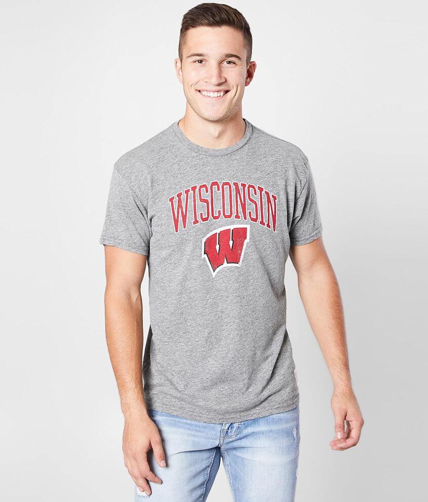 Retro Brand Wisconsin Badgers T-Shirt front view