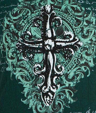 Velvet Stone Rhinestone Cross T-Shirt MISC_DETAIL_3
