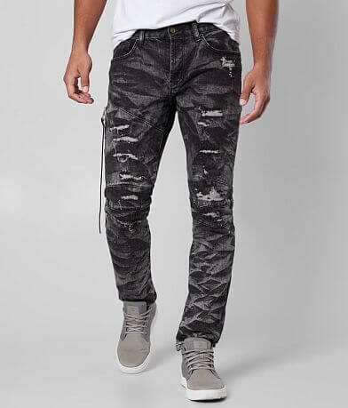 DOPE Quartz Taper Stretch Jean full left side view