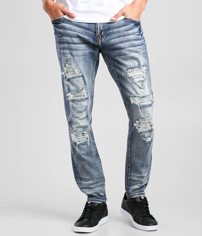 DOPE Wolf Taper Stretch Jean front view