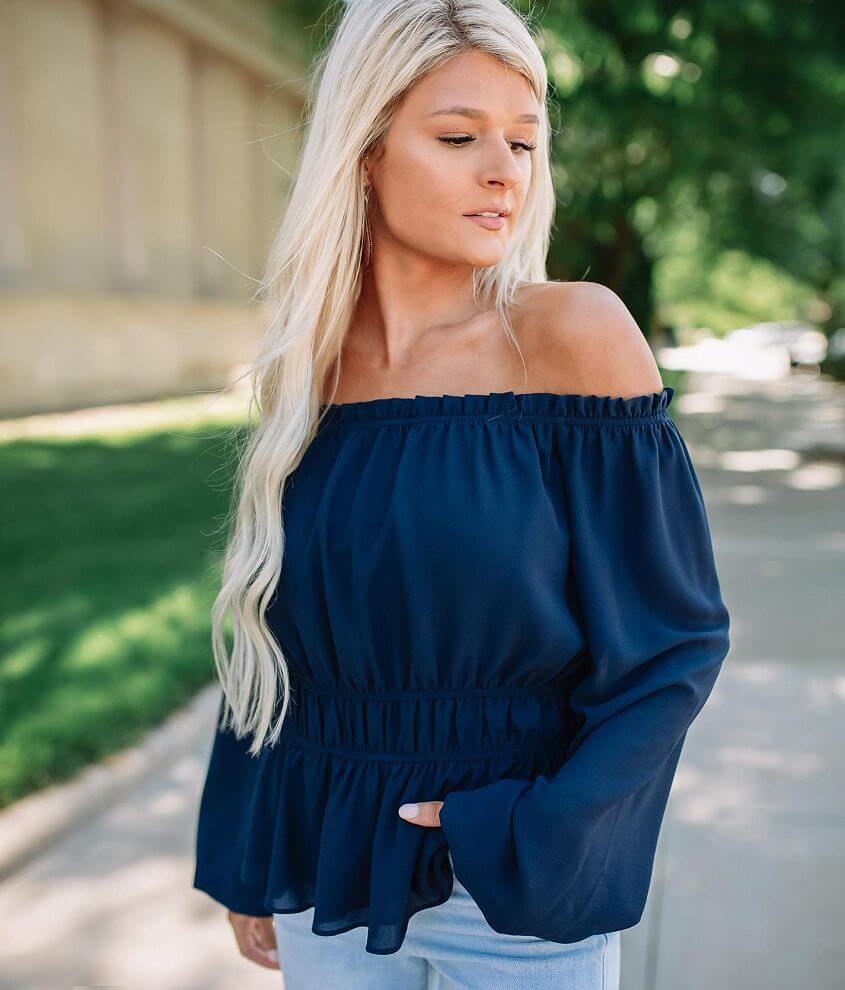 Image of Willow & Root Bubble Sleeve Top