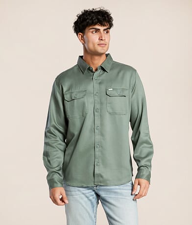 RVCA Vacancy Utility Shirt front view