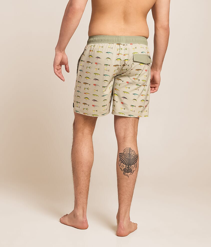 Kaleb Stretch Swim Trunks