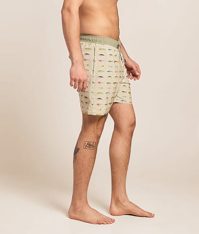 Kaleb Stretch Swim Trunks thumbnail 3