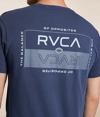 RVCA Double Bar Split T-Shirt misc detail 1 view