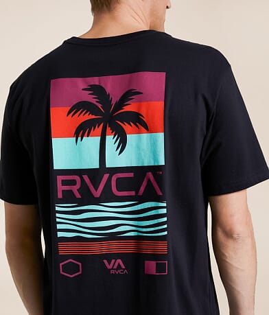 RVCA Palm Stack T-Shirt back view