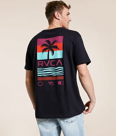RVCA Palm Stack T-Shirt front view