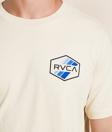 RVCA Stripe Hex T-Shirt misc detail 2 view