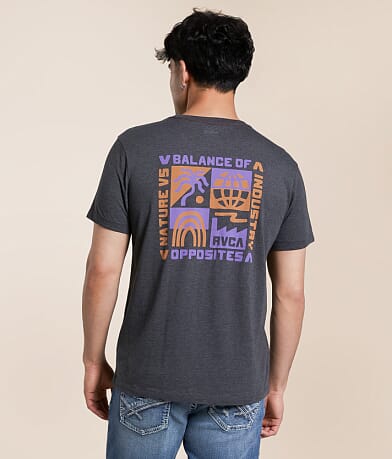 RVCA Nate Harbor T-Shirt front view