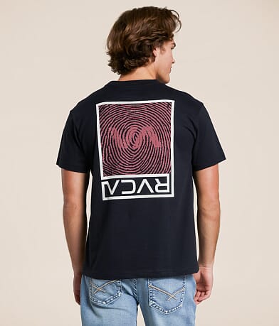 RVCA Print T-Shirt front view