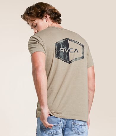 RVCA Hex Splitter T-Shirt front view