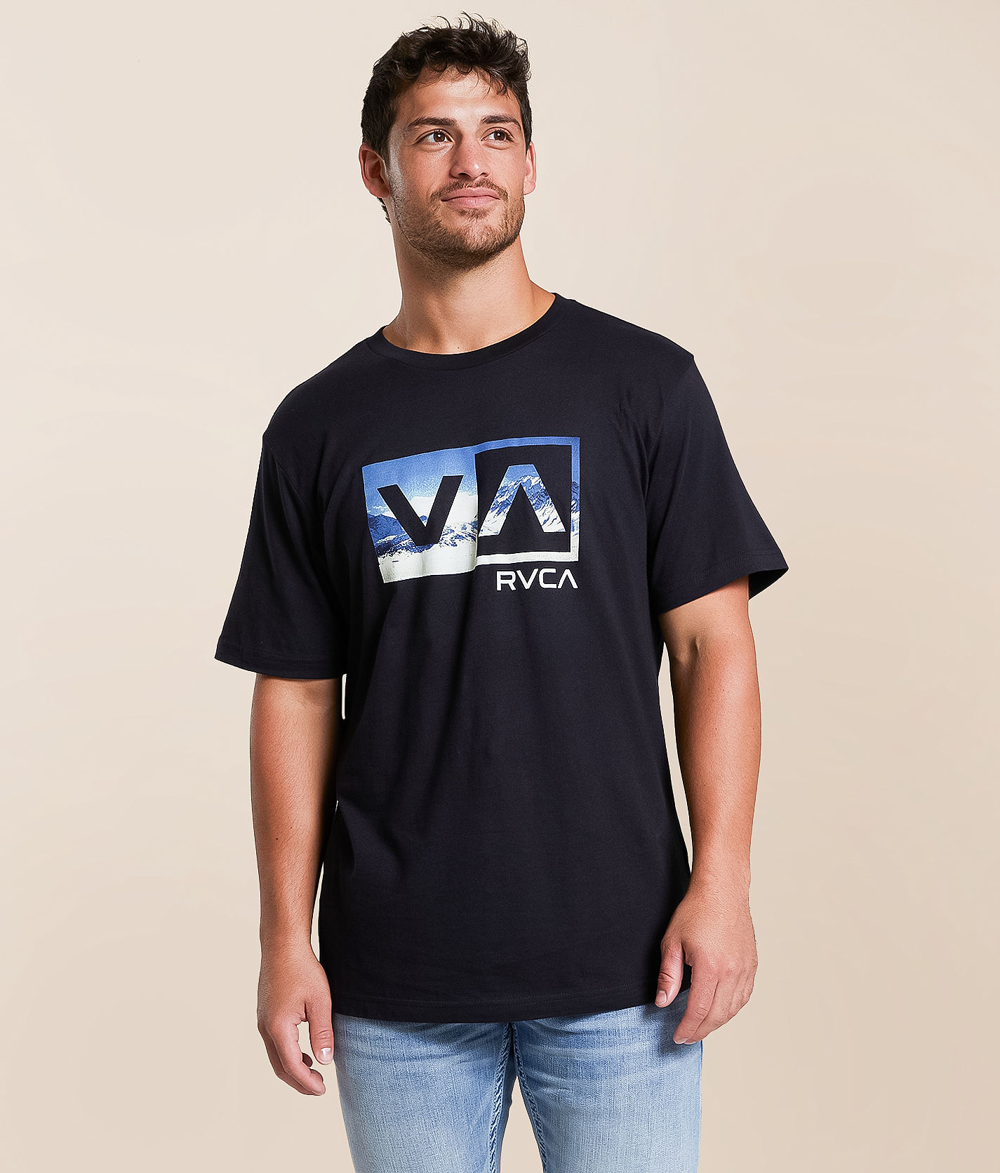 [Ruu ] JS×MIXTA-BALANCE S/S T-SHIRTS RVCA Balance Box T-Shirt - Men's T-Shirts in Black | Buckle